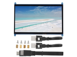 Tela Tática De 10 Polegadas Com Display Hdmi Hd Capacitivo Para Raspberry Pi 1024x600