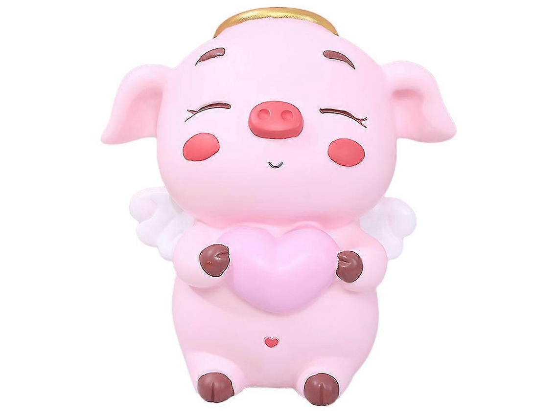 Cofrinho Fofo Em Forma De Porquinho Para Mesa, Cofrinho Inquebrável, Cofrinho Para Moedas, Cofrinho Prático Aquaforge