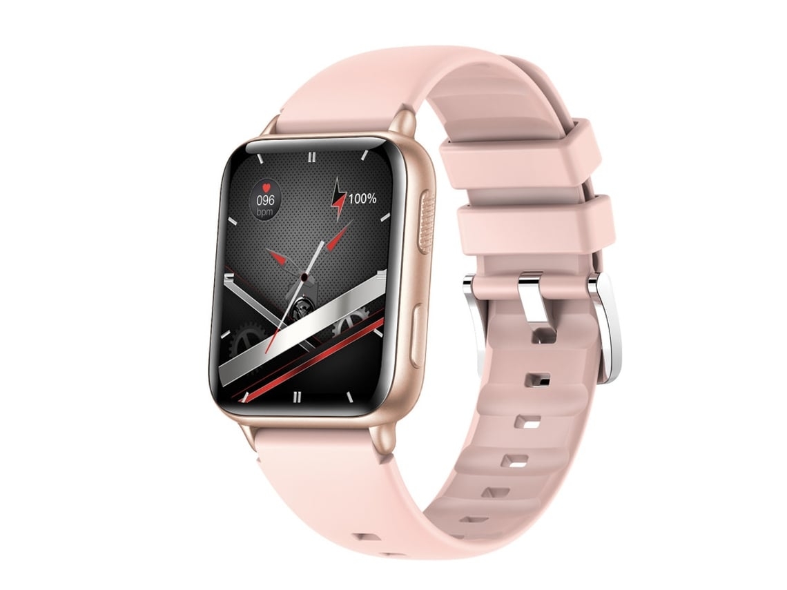 Smartwatch Tela Hd de 1 81 Polegadas Chamada Bluetooth Ip67 À Prova D'Água Ouro VEANXIN