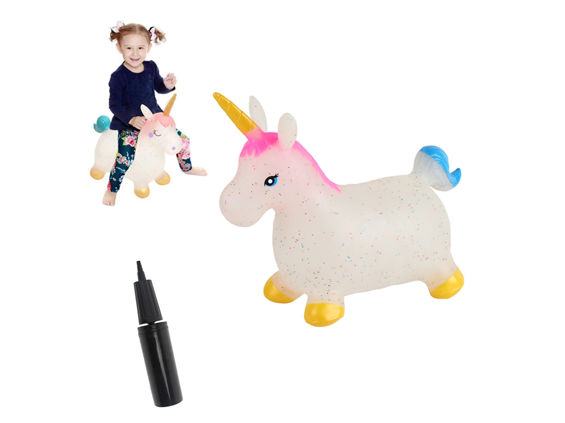 Mali brinquedo de Montaria Inflável Cavalo Saltitante com Bomba Presente para Crianças Meninos Meninas
