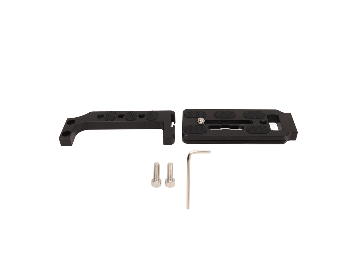 Placa De Liberação Rápida L Bracket Para Câmera Dslr, Mudança Horizontal-vertical, Alumínio