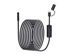 Câmera Endoscópica de 8 Mm 2 em 1, Mini Câmera de Inspeção Tipo C, Ip67 TAISHENGDA