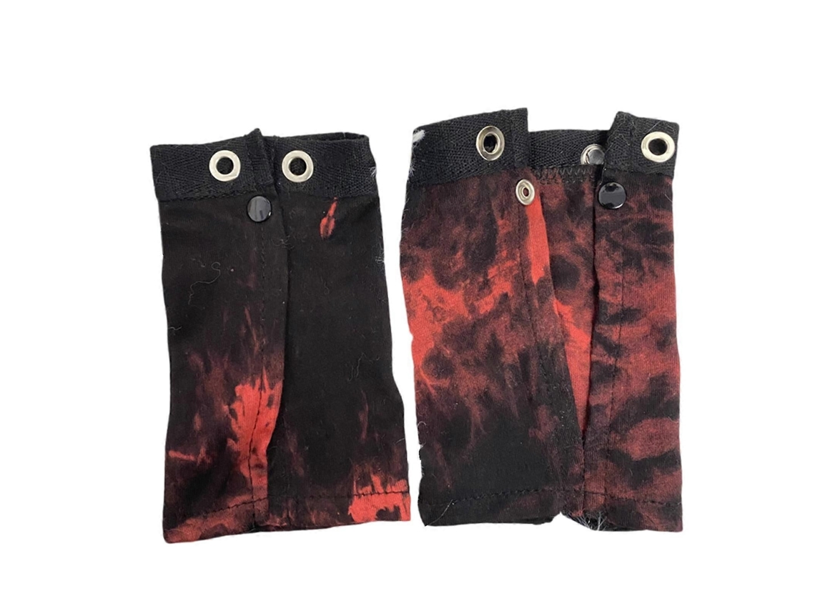 Luvas Sem Dedos, para Halloween E Baile, Aquecimento de Mãos E Pulsos, Em Algodão - Elysve
