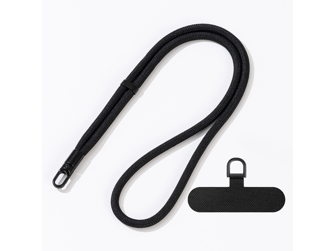 Cordão De Celular Qu Para Mulheres, Cordão De Pescoço Ajustável Para Homens, Capa Anti-perda Para Celular, Corrente De Poliéster Com Alça Longa