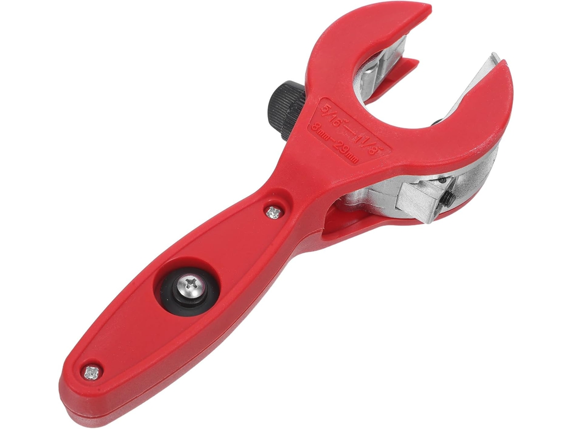 Cortador de tubos manual com catraca Amosfun para cobre e vinil