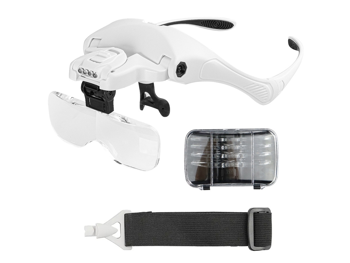 Óculos de Aumento com Led, 3, 5x BRILVIBERA