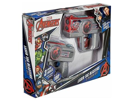 Conjunto de Montagem de Arma Laser Dois Vingadores Da Marvel Ekids