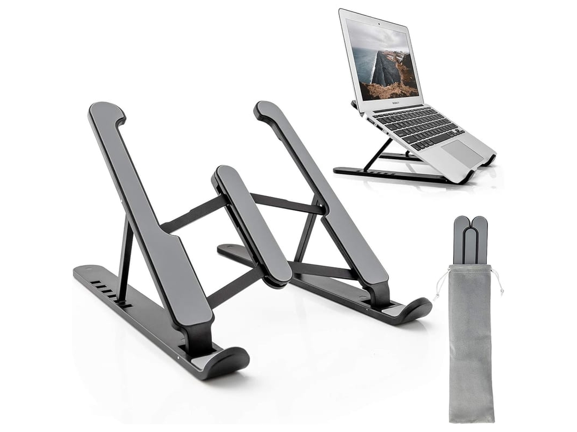 2026-suporte Portátil Ajustável Para Laptop Com Resfriamento, Elevador Ergonômico Plegável Para 10-15.6 Polegadas