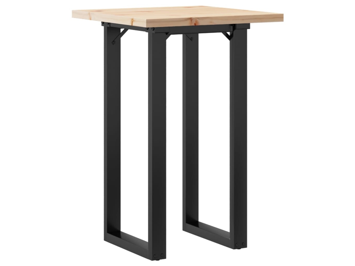 Dining Table, Dining Tables Vidaxl Marrom Madeira De Pinho (50 X 50 X 75.5 Cm)