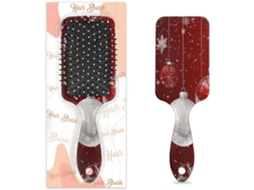 Escova Desembaraçadora Para Cabelos Molhados E Secos, Com Almofada De Ar Para Pendurar Enfeites Natal, Ideal Para
