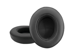 Almofada para Auscultadores BEATS STUDIO 2.0 de Orelhas de Espuma Macia Pele de Carneiro Titânio XIAOMOYU