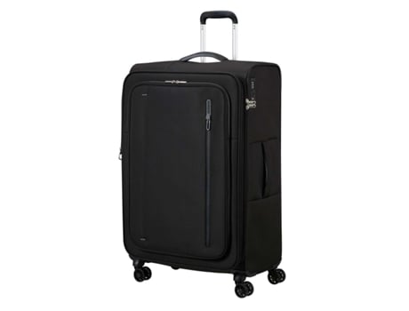 Mala De Viagem Grande American Tourister Cloudrider 78cm 4 Rodas Expansível Preto 104l