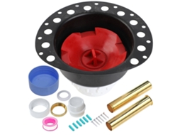 Kit de ralo independente para banheira com válvula antirretorno para instalação de ralo de banheira