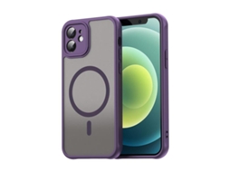 Capa Fan Dun Para Iphone 12 - Tpu Híbrido Pc Fosco - Magsafe