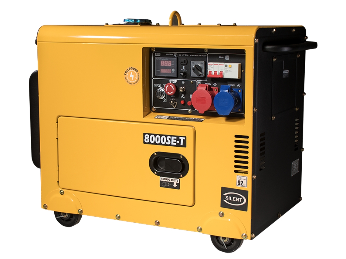 Kompak K8000Se-T Gerador Diésel Insonorizado Full Power KOMPAK