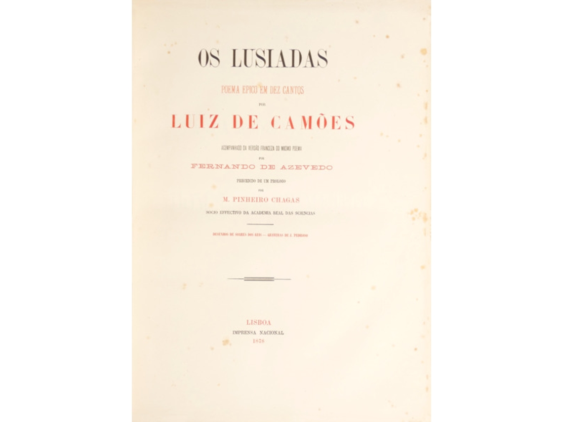 Livro Os Lusiadas. (Português)
