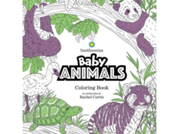 Livro Baby Animals A Smithsonian Coloring Book de Smithsonian Institution (Inglês)