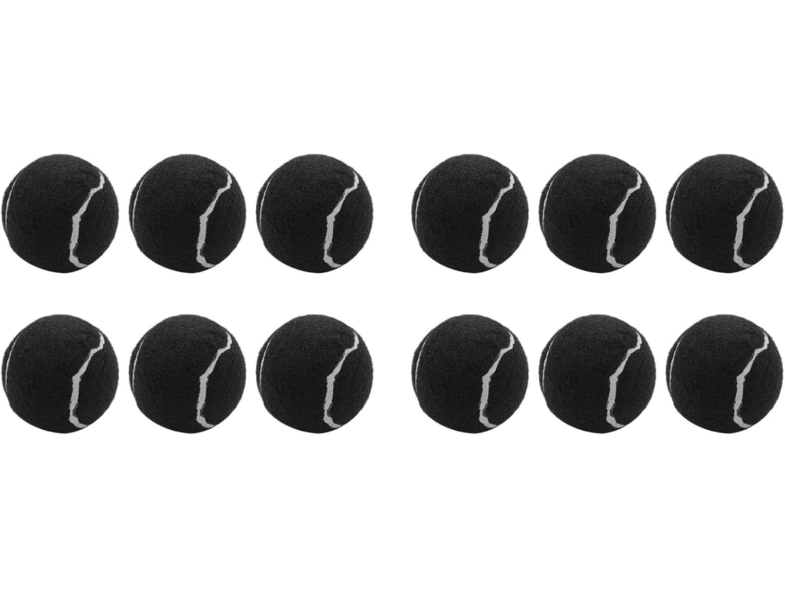Pacote com 12 Bolas de Tênis SFUSHOS Resistentes ao Desgaste 66 Mm para Mulheres
