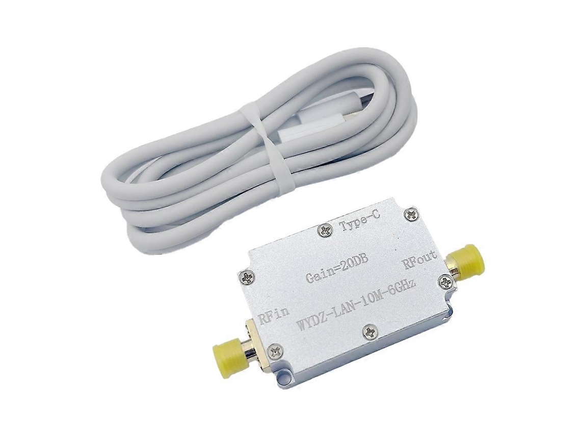 Amplificador De Alta Planaridade 20db Ganho Receptor De Sinal De Acionamento Rf 20db Slowmoose