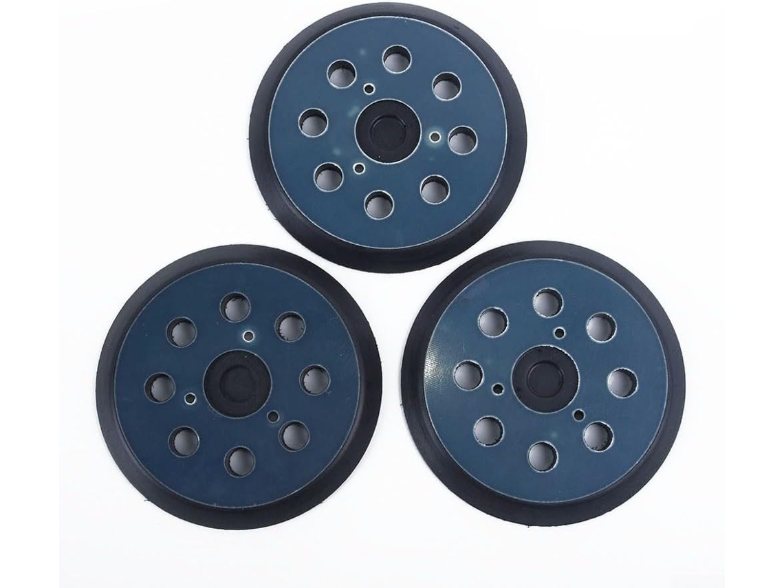 Conjunto De 3 Discos De Lixa De 12,7 Cm Para Lixadeira Orbital Aleatória Bo5021k
