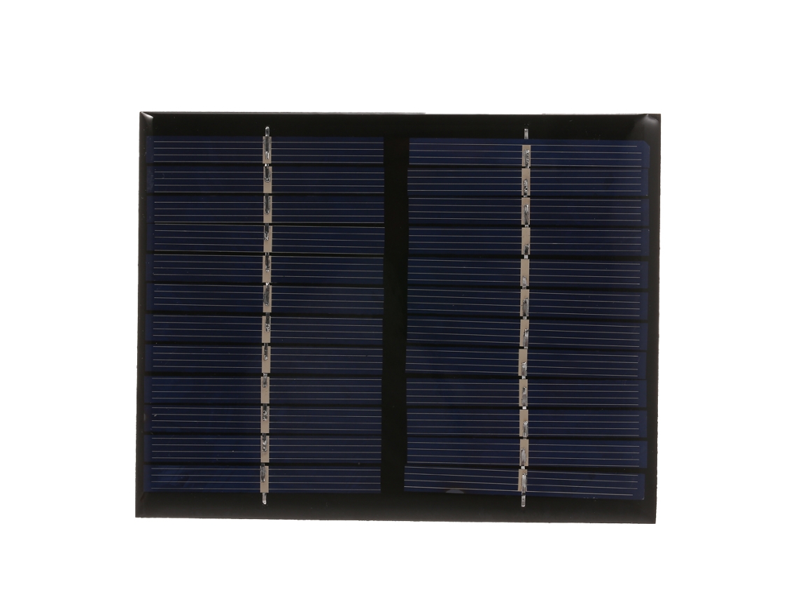 Carregador Solar 1.5w 12v Com Clip Lagarto Para Jardim E Luzes