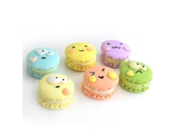Ímãs Conjunto De Seis Biscoitos De Geladeira Ímã Macaron Comida Cozinha Padrão Decoração Magnética Adesivo C*