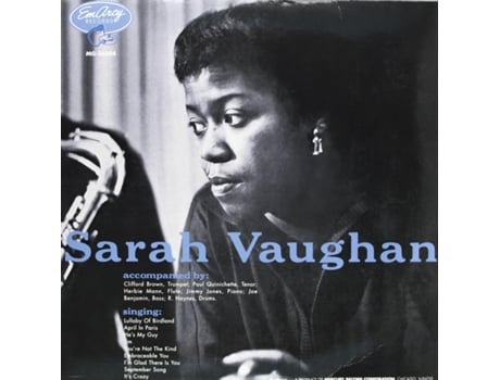 Sarah Vaughan Sarah Vaughan Vinil 180 Gramas Emarcy