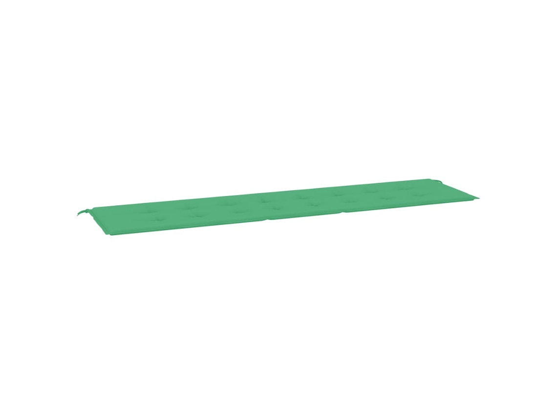 Garden Bench Cushion, Garden Bench Cushions Vidaxl Verde Tecido (200 X 50 X 3 Cm)