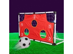 Gaiola de Futebol Baleada no Gol