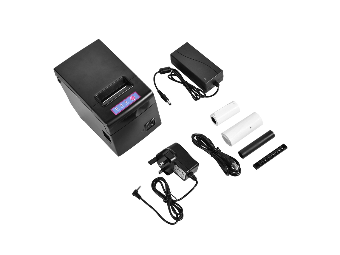 Impressora De Recibos Térmica (interface Usb, Plugue Britânico)