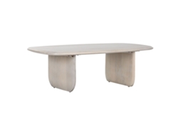 Mesa de Centro Home Esprit Branca 137 x 76 x 45 cm