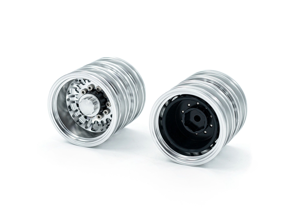 Mali aro de Liga de Alumínio Beadlock 4pcs para Carro Rc 1/14 Roda Hub Substituição