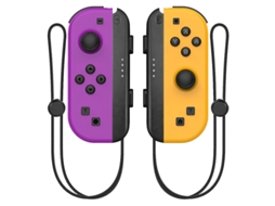 Controle sem fio Yizhood para Nintendo Switch/iOS/Android/PC Roxo e Laranja