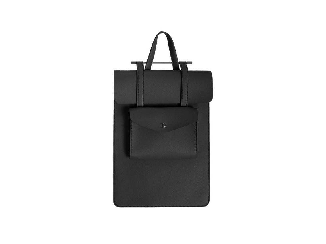 Capa para Portátil HEXINYIGJLY 13 14" com Alça,à Prova de Água, Antichoque, para Macbook e Tablet Preto