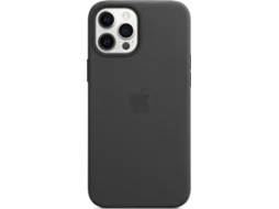 Capa MagSafe iPhone 12 Pro Max APPLE Pele Preto
