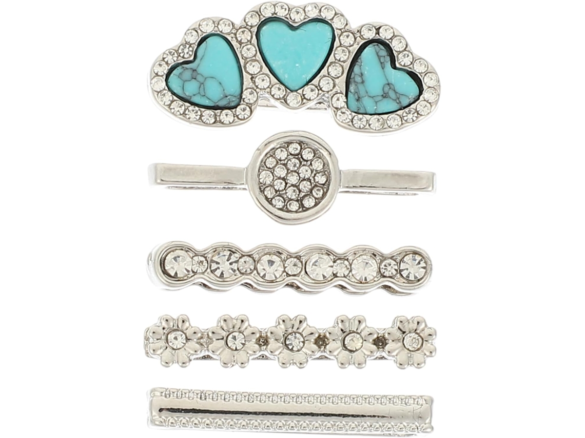 Conjunto De 5 Pingentes Decorativos Para Pulseira De Relógio.