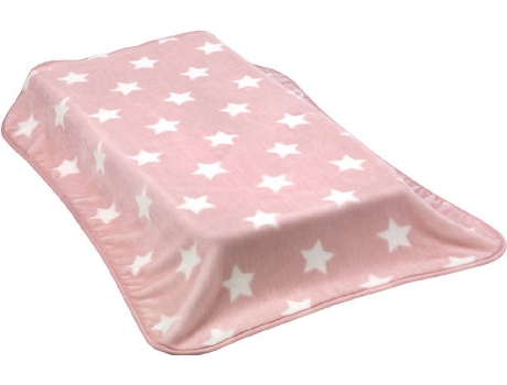 Manta Berço  Star Rosa (80x110 cm)