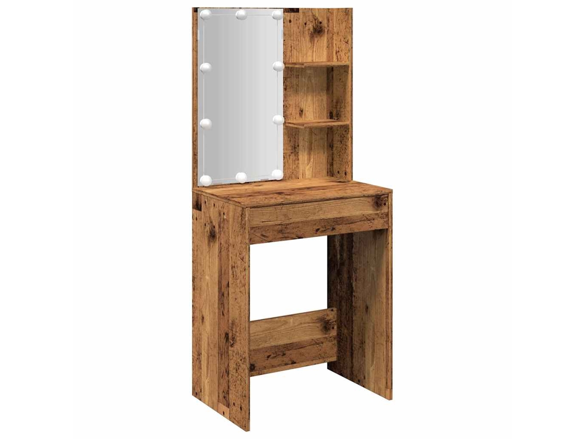 Dressing Table, Dressing Tables Vidaxl Marrom Madeira Processada