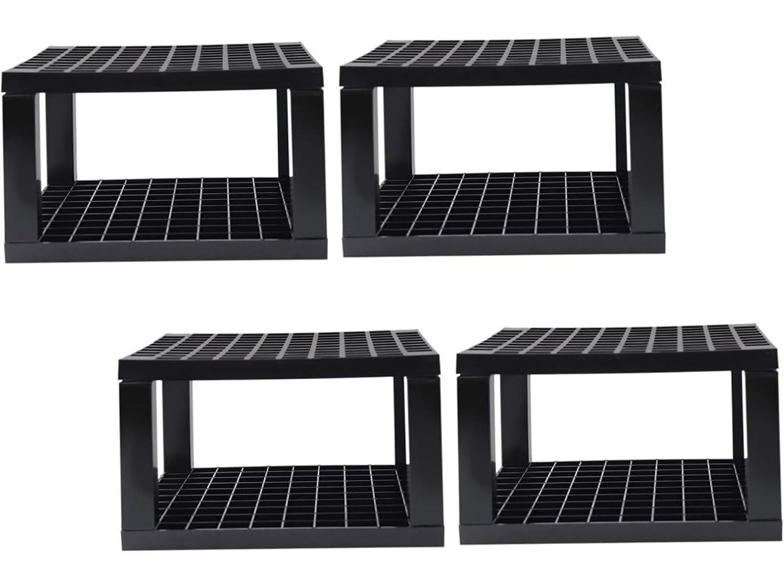Porta-lápis De Pintura, Organizador De Mesa, Plástico Preto.