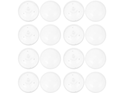 Nuobesty Conjunto De 50-copos Plástico Transparente Para Embalagem Chocolates, Ideais Para Doces, Buquês E Decoração