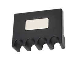 Suporte Para Tacos De Sinuca 4 Buracos Anti-derrube De Borracha Portátil Compacto Para Mesa De Sinuca