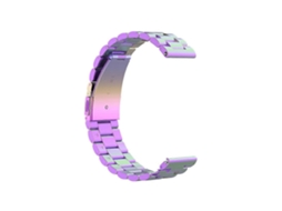 Pulseira De Aço Inoxidável Com Três Elos Para Huawei Watch Gt 3 42mm / Watch Gt 2 42mm