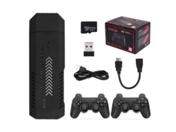 Brilvibera X2 Plus Familygd10 PS1 Open Source 3D Game Stick Video Game Console, Black