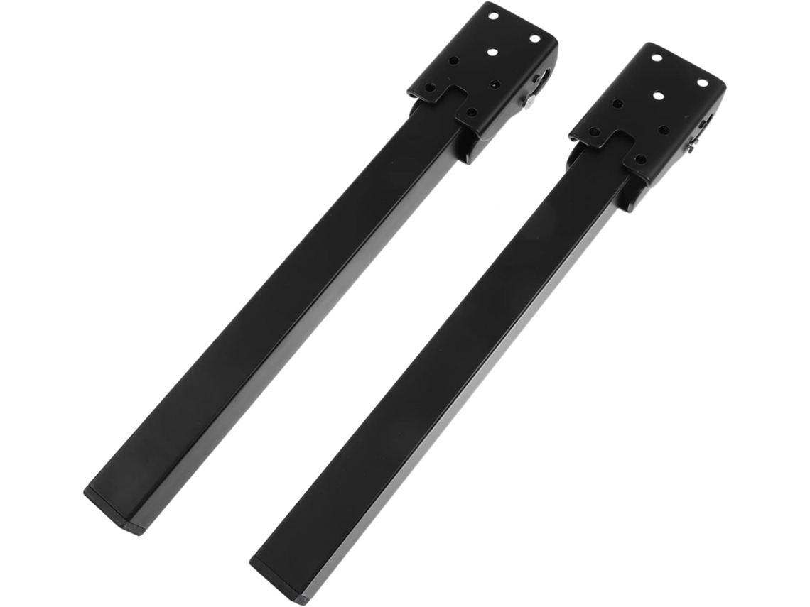Suportes Dobráveis Para Sofá Homoyoyo Com Dobradiças De Travamento Automático, Pés De Metal Para Sofá Cama 29, 5cm, 2 Peças