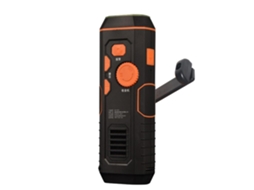 Rádio de Emergência AQUAFORGE com Carregador Solar, Cobertor de Emergência e Bateria Externa