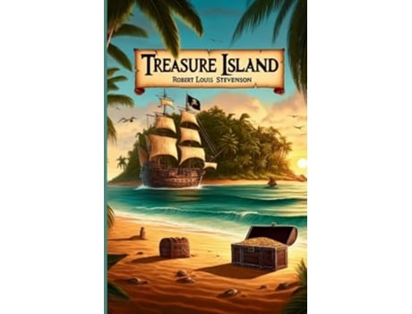 Livro Treasure Island de Robert Louis Stevenson (Inglês)