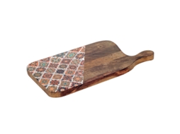 Tábua De Madeira Marrom 2x19x35cm 27878 Sigris