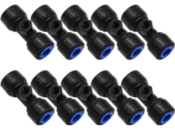 Conjunto Com 2 Tubos De Derivação, Conexão Refrigeração, Bicos