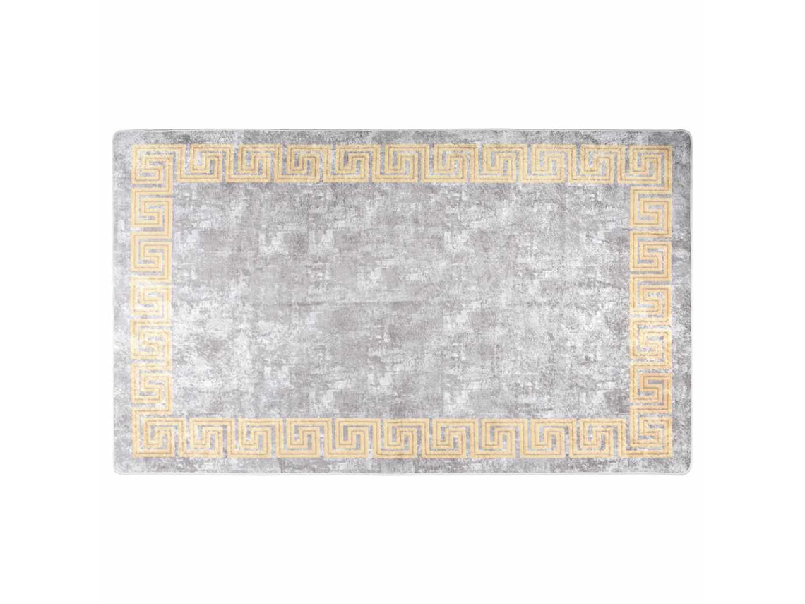 Rug, Rugs Vidaxl Cinzeto Veludo (120 X 180 Cm)