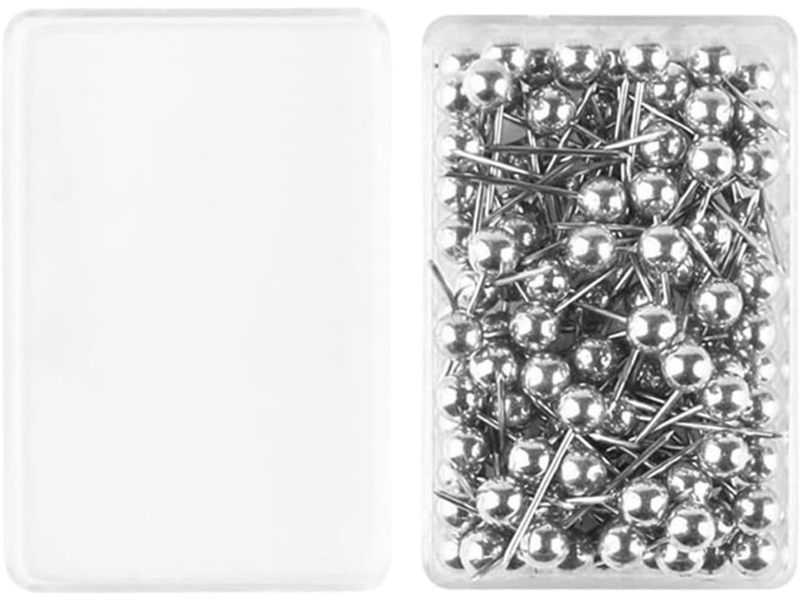 Ljhnba 500 Unidades De Tachinhas Cabeça Redonda, Tachinhas Decorativas, Para Pôsteres, Mapas, Quadros De Cortiça